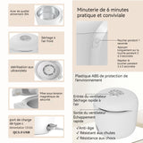 Nettoyeur ultrasons 25w 300ml professionnel 45000hz pour dentiers bijoux et lunettes acier inoxydable USB Mode d'alimentation