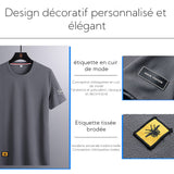 T-shirts de sport 68x102x45cm XL t-shirt décontracté à col rond et à séchage rapide pour hommes ensemble de vetement d'athletisme