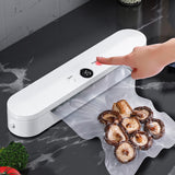 Machine sous vide 35 x 7,2 x 6 cm 60 kpa humide et sec démarrage par simple scellage en 22 secondes bande de scellage de 28 cm