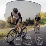 Lunettes de soleil 15x12,2cm lunettes cyclisme polarisées pour homme et femme pour le vélo le plein air la pêche et la randonnée