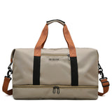 Sac de voyage sac de voyage portable à courte distance grande capacité sac de fitness séparation sèche et humide léger