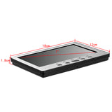 Sonnette de porte visible 7 pouces avec fonction de télécommande à carte magnétique Panneau en aluminium brossé 1000 lignes HD