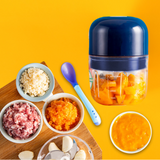 Hachoir 250ml mini hachoir de cuisine électrique rechargeable avec cuillère durable pour cuisine couper et hacher mixeur electrique