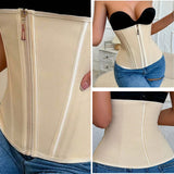 einture abdominale tour de taille 88cm facile à porter durable confortable et respirant ceinture amincissante pour femme abricot