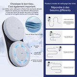 Robot laveur de vitre 5600pa navigation intelligente robot nettoyeur de vitre avec télécommande et 10 chiffons et corde sécurité