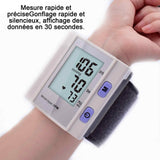 Instrument de mesure 0-299 mmHg écran LED annonce vocale instruments de mesure du bras surveillance de la santé mesure portable