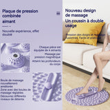 Masseur pied 55x55x1cm tpr durable pour yoga/massage pieds avec boule de massage coussin de massage des pieds foot massage pad