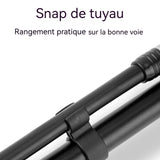 Pompe à vélo Haute pression 120PSI Pompe portable pour vélo de route Pour pneus de vélo Ballons de sport Anneaux de natation etc.