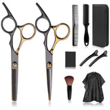 iseaux de coiffure 6 pouces 10 PCS Acier inoxydable Multifonction Convient à un usage professionnel en salon Ciseaux Coiffure