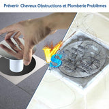 apot bonde douche 90mm/115mm capot bonde douche interchangeable chromé remplacement de couvercle de siphon douche pour salle bain
