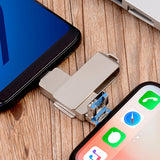 64GB Flash Drive Triple Play High Speed 3.0 USB For Mobile Phone Tablet Type-C Interface Mobile Phone Computer