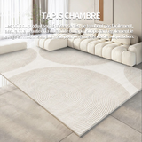 Tapis 140 x 200cm doux et confortable au toucher la toison épaisse ne tombe pas facilement fond en coton tapis salon tapis chambre