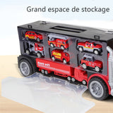 Jouets voiture conteneur Stockable  Enfants  Grande Plastique Modèle de véhicule d'ingénierie de simulation  Jouets pour garçons