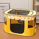 Enclos pour animaux de compagnie  110*85*58cm   Solide et résistant aux rayures  Velcro pratique  Convient aux chiens et aux chats
