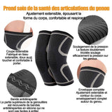 Genouillère 35-41cm tour de cuisse longueur 27cm ergonomique bandes renforts latéraux soutien stabilité thuasne en nylon hommes