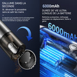 Mini aspirateur 4 niveaux de réglage de la longueur 16000Pa 100W vide main professionnel vide main sans fil puissant pour voiture