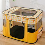 Enclos pour animaux de compagnie  110*85*58cm   Solide et résistant aux rayures  Velcro pratique  Convient aux chiens et aux chats
