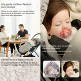 hanceliere 90x48cm chanceliere bébé universelle pour poussette epaissi et velours chauffe-pieds d'hiver confortable et antidérapant