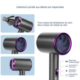 Sèche cheveux 1600W 2 vitesses de vent 3 réglages de température Conception de parfums Optimisation à faible bruit Hair Dryer