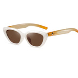 Nouvelle personnalité lunettes de soleil oeil de chat 1.1TAC plein cadre lunettes polarisées dame TR anti UV lunettes de soleil
