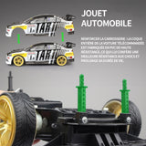 Voiture télécommandée 2.4GHz 4WD RC voiture l'échelle réaliste voiture de course à dérive 70kmh jouet automobile modèle de dérive