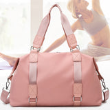 Sac de voyage Portable sac de voyage d'affaires de remise en forme de sport pour femmes sac de rangement léger de grande capacité