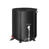 Seau de stockage d'eau pliable en PVC, type réservoir, 1000l, boîte de jardin, cour, portable, multifonctionnel, eau de pluie