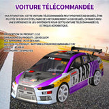 Voiture télécommandée 2.4 GHz 4WD RC voiture l'échelle réaliste voiture de course à dérive 40kmh jouet automobile modèle de dérive