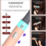 Brosse à cheveux 5 en 1 600w 250V  pliable haute vitesse peigne à air chaud multifonctionnel Multifonctionnel baguette à friser