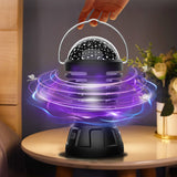 Lampe anti-moustique 2600mAh Contrôle des moustiques à 360° autour de l'appareil Piège à moustiques intelligent Lampe de projection