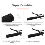 Outils pour vélo 2,8 x 11 cm grande flexibilité antidérapant et confortable résistant aux chocs et aux chute accessoires de vélo