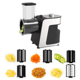 Coupe Légumes Électrique Cylindre multifonctionnel à 5 lames en acier inoxydable 53x36,2x37cm 1000w rapide et gain de temps