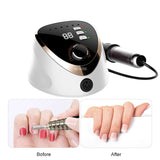 Meuleuse d'enlèvement d'ongles 35000 tr/min puissant meulage et polissage d'ongles polisseuse d'ongles polisseuse d'ongles