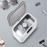 Ménage lunettes nettoyeur à ultrasons montre bijoux bijoux maquillage brosse 500 ML petite machine de nettoyage à ultrasons