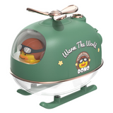 Humidificateur 300ml purificateur de bureau dessin animé petit avion humidificateur cadeau de noël diffuseur huiles essentielles