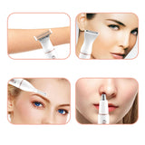 Epilateur de poils d'aisselles pour femme épilateur privé épilateur de poils pubiens pour femme électrique Tondeuse à sourcils