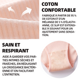ulotte ensemble de 8 sous-vêtements en coton pur pour femmes taille L style pure lustré, sans couture levage des hanches simple