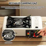 Réchaud à gaz 34cmx26cmx8.2cm  rechaud gaz rechaud camping gaz maison en plein air camping à gaz gaziniere camping portabilité