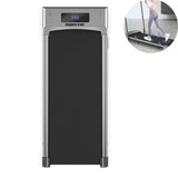 Tapis roulant plat électrique pliable pour la maison, petit tapis de fitness pliable, perte de poids, Bluetooth, musique