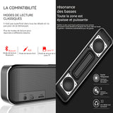 Enceinte Bluetooth 5.0 caisson de basse DSP Bluetooth 5.0 Haut-parleurs TWS à volume élevé haute puissance haut-parleur extérieur