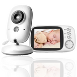 Babyphone caméra vidéo 3.2 inch 750mah interphone bidirectionnel affichage de la température lecture de musique babyphone vidéo