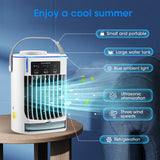 Refroidisseur d'air climatiseur mobile humidification domestique pulvérisation ventilateur de refroidissement à air froid