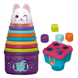 Jeux Montessori Matière plastique Jeu d'empilage interactif Des activités ludiques variées pour favoriser l'éveil cognitif Jenga