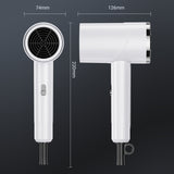 Sèche cheveux 800W réglage à 2 vitesses Technologie intelligente de température constante Vent fort et puissant Séchage rapide