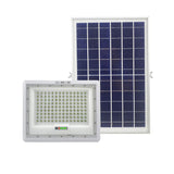 Lumière solaire de jardin  100W  15000AH Protection contre la pluie et la foudre  Télécommande intelligente  Imperméable à l'eau