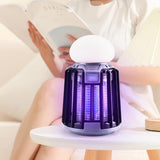 Lampe électrique anti-moustique    USB rechargeable    Mode lumière de nuit  Choc électrique anti-moustique   Lampe anti-moustique