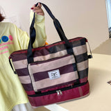 Sac de sport portable de grande capacité sac de voyage de sport léger en attente de stockage de livraison sac de voyage d'affaires