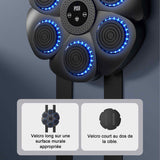 Machine de boxe 40x40x4cm machine de boxe musicale machine de boxe pour enfants machine de boxe réaction trainer home boxing target