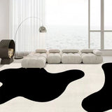 Tapis Fashion Simple Living Room Tapis souple antidérapant Bedroom Living Room Home Decoration Tapis 80*120cm
