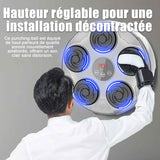 Machine de boxe 40x40x5,5cm cible de boxe pour enfants cible de boxe pour adultes cible de boxe murale machine de boxe électronique